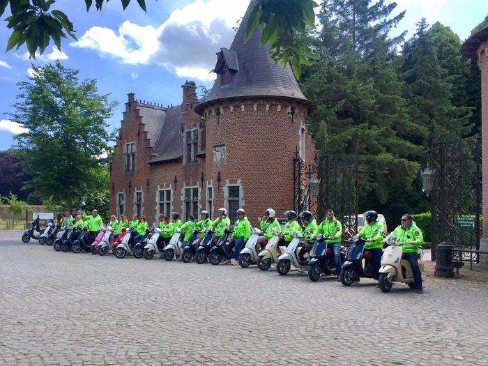 Teambuilding Vespa