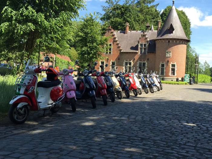 Teambuilding Vespa