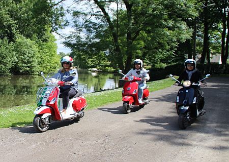 vespa rijden gent