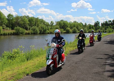 vespa rijden gent