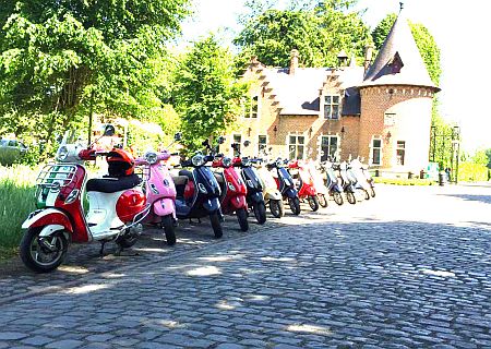 vespa rijden gent