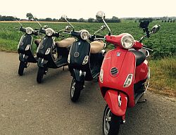 vespa rijden gent