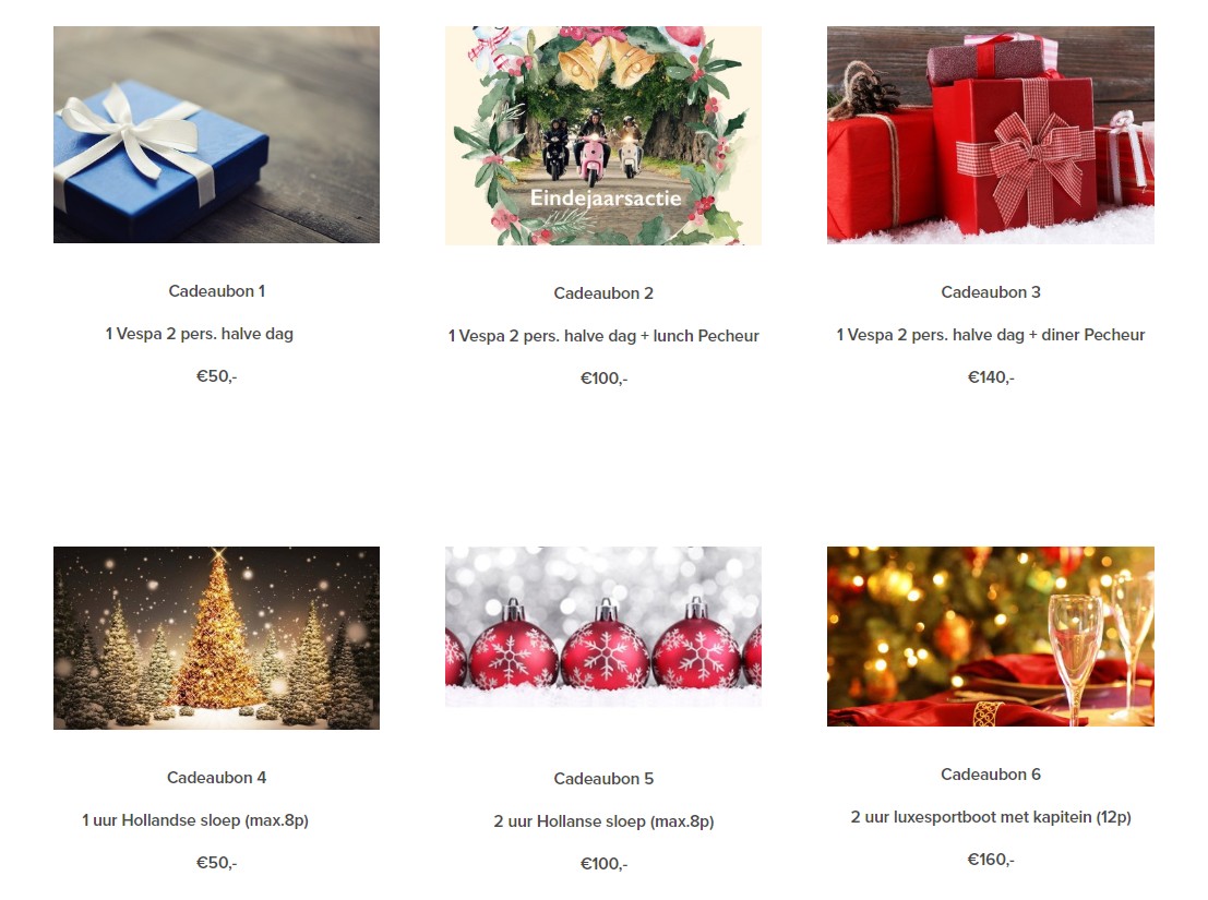 eindejaarsgeschenken