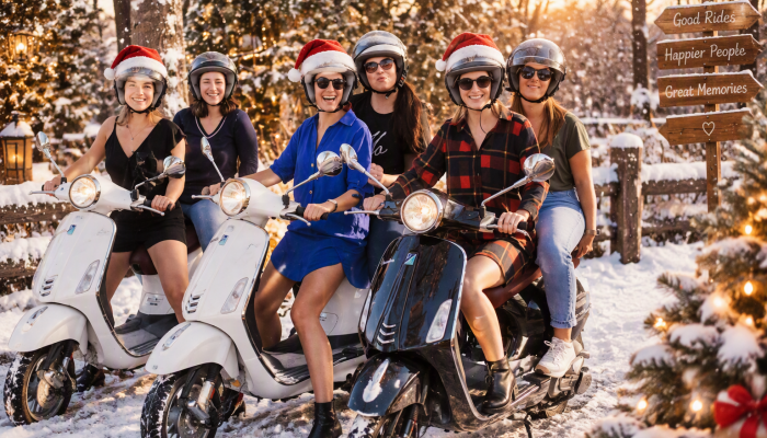 vrijgezellen vespa Gent