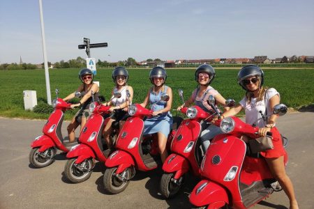 vlaamse ardennen vespa