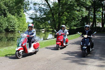 vespa rijden gent